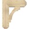Ekena Millwork Merced Craftsman Rough Sawn Bracket w/ Offset Brace, Douglas Fir, 8"W x 22"D x 26"H BKT0806X22X26MRC04RDF - alternate 3